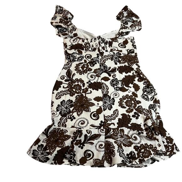 MINKPINK Amara Floral Mini Dress Size Medium NEW Vacation Party Festival Girly - Picture 5 of 12